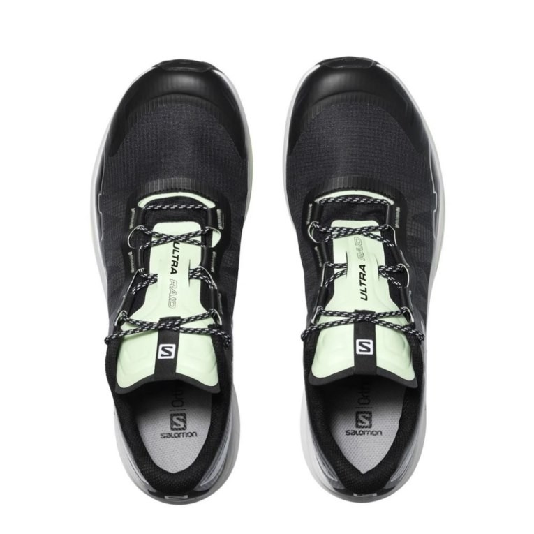 Black / Mint Salomon Ultra Raid Men's Sneakers | PH 79104B